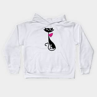 Cute lovely cat Kids Hoodie